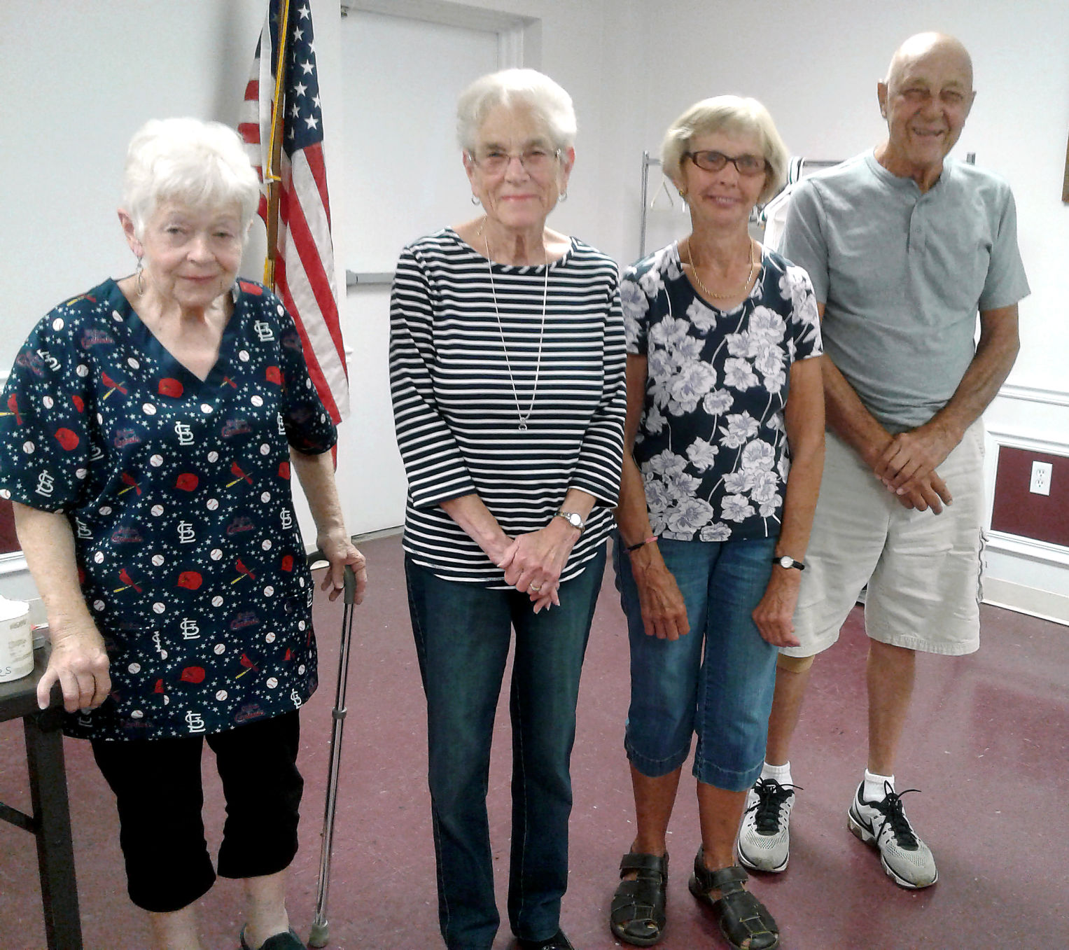 Senior center celebrates August birthdays